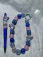 Pen and phone charm set