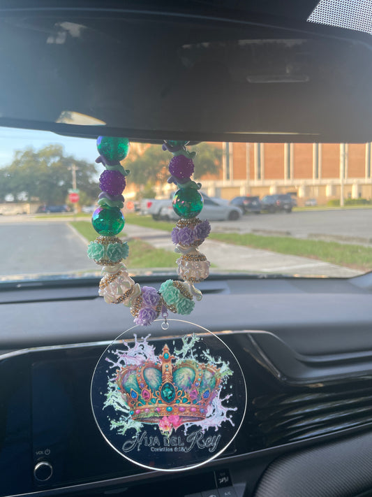 Rear view mirror charm
