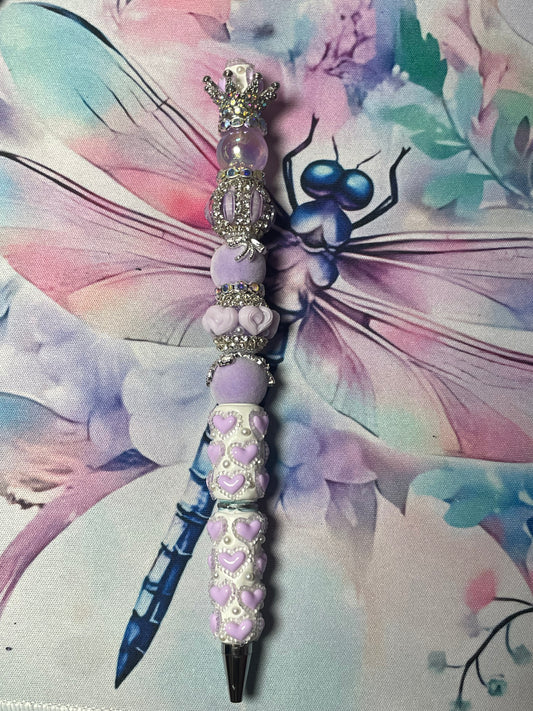 One of a kind heart pen