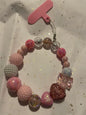 Pink Phone charm