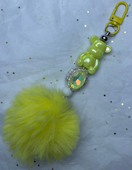 Yellow Charm for Keychain