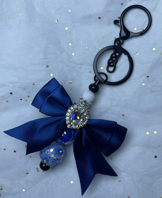 Deep Blue Charm Keychain accessory